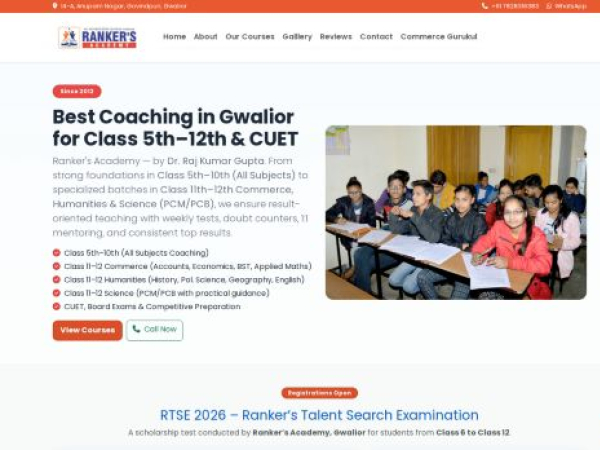 rankersacademy.co.in